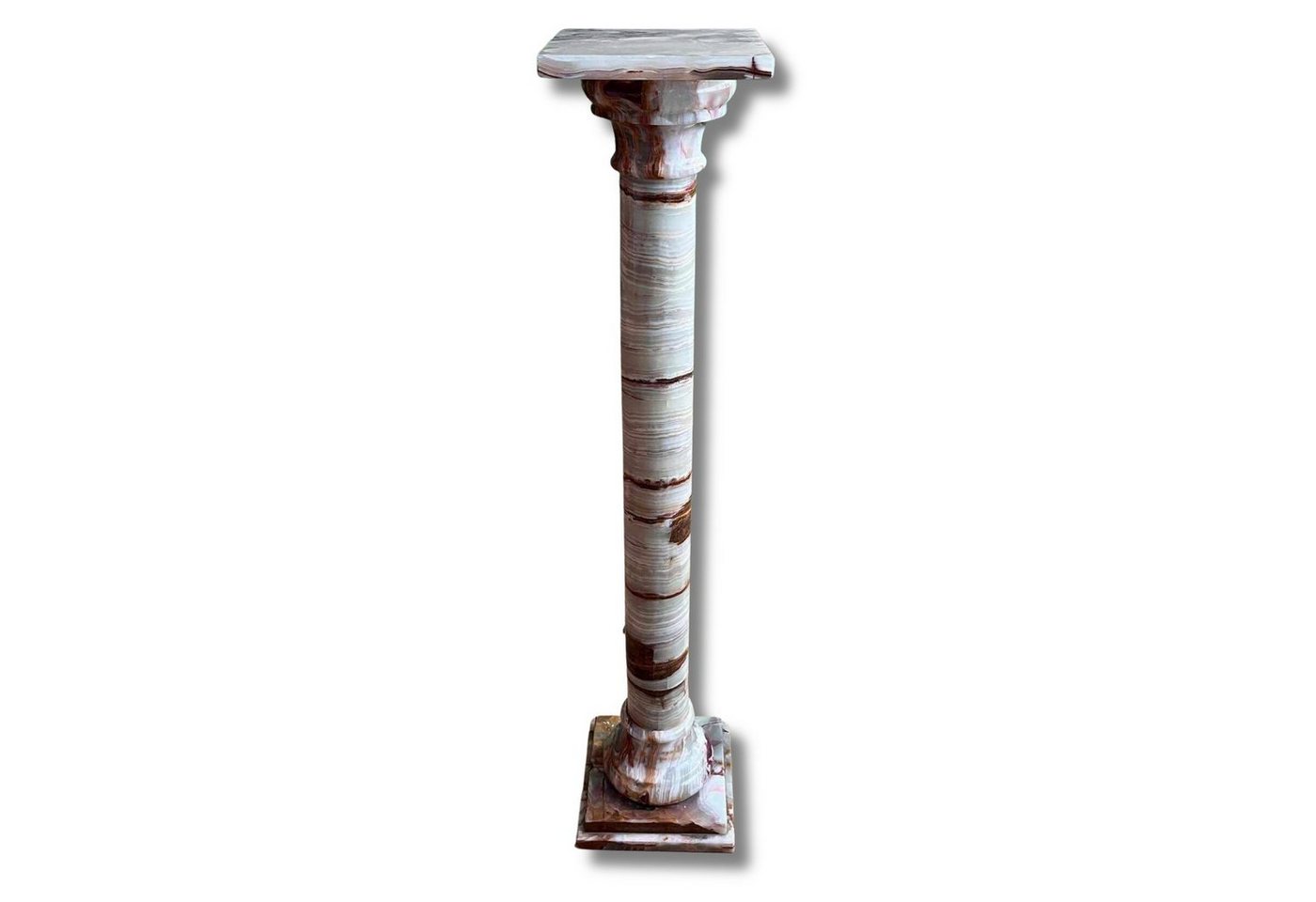 Asien LifeStyle Beistelltisch Beistelltisch Onyx Marmor Stein Podest - 97cm Asien LifeStyle Beistelltisch Beistelltisch Onyx Marmor Stein Podest - 97cm von Asien LifeStyle