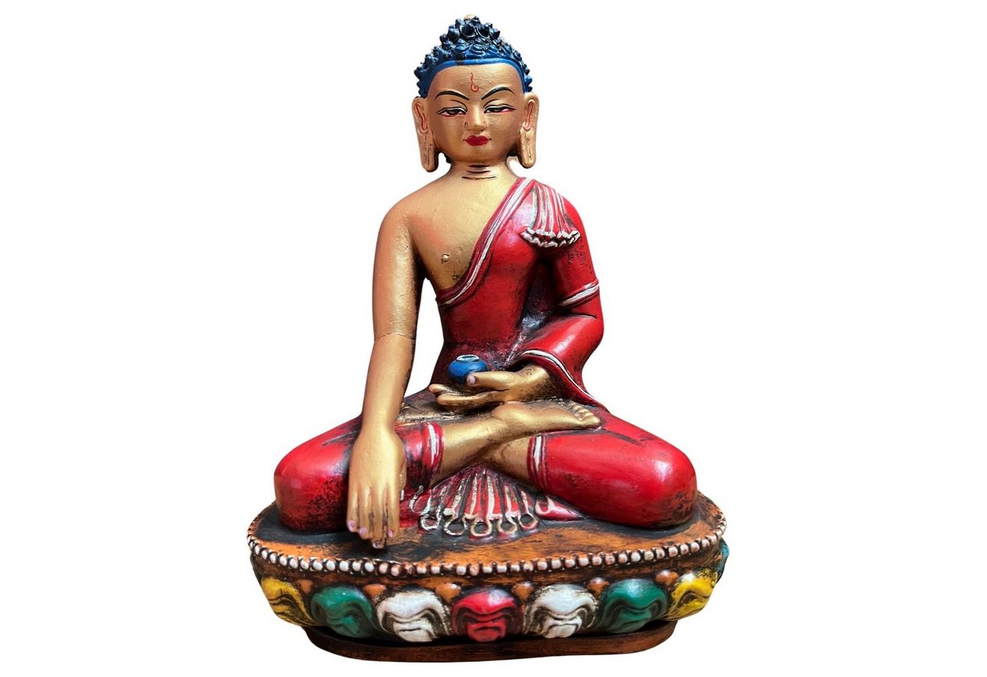 Asien LifeStyle Buddhafigur Buddha Figur Terrakotta Siddharta Gautama - 23,5cm von Asien LifeStyle