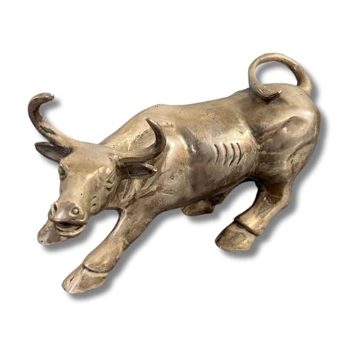 Asien LifeStyle Büffel Figur (19cm) chinesisches Tierkreiszeichen Bronze Tierfigur China von Asien LifeStyle