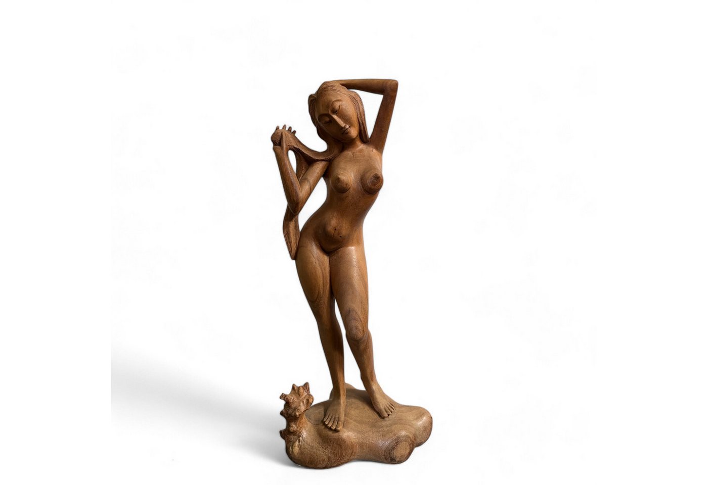 Asien LifeStyle Dekofigur Asiatische Aktfigur Holz Skulptur Thailand Asien LifeStyle Dekofigur Asiatische Aktfigur Holz Skulptur Thailand von Asien LifeStyle