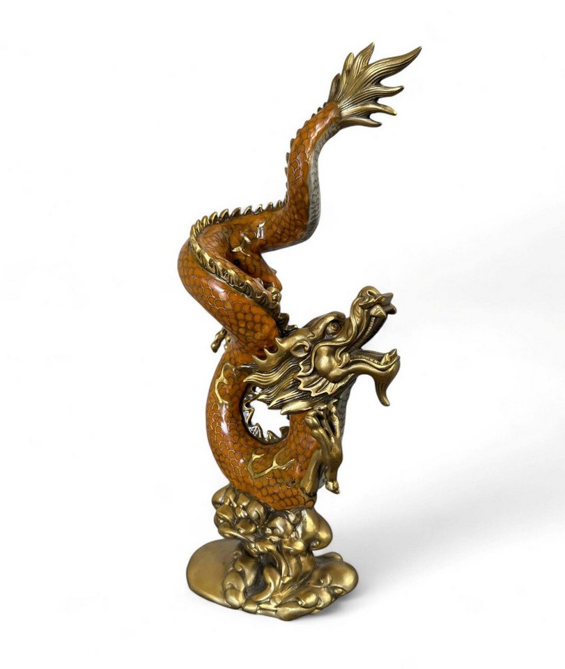 Asien LifeStyle Dekoobjekt China Drachen Skulptur Bronze Figur Cloisonne 40 cm Asien LifeStyle Dekoobjekt China Drachen Skulptur Bronze Figur Cloisonne 40 cm von Asien LifeStyle