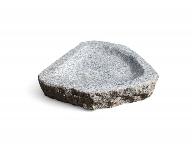 Asien LifeStyle Gartenfigur Granitstein Insekten Tränke – Bienen-Bar für den Garten von Asien LifeStyle