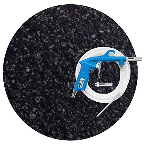 Sandstrahlset Sandstrahlen Asilikos, mit Sandstrahlpistole und 25 kg Asilikos Strahlmittel (0,2-0,8 mm) von Schicker Mineral
