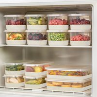 14-teiliges graues Kühlschrank-Organizer-Set, BPA-frei, Kunststoff von Asir