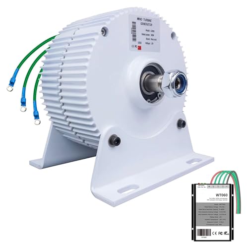 3-phasiger getriebeloser Permanentmagnetgenerator, Synchrongenerator, Lichtmaschine, 12000 W, 12 V/24 V/48 V/110 V/220 V Wechselstromgenerator, Wasser- und Windturbinengenerator(120V) von Asiwnshw