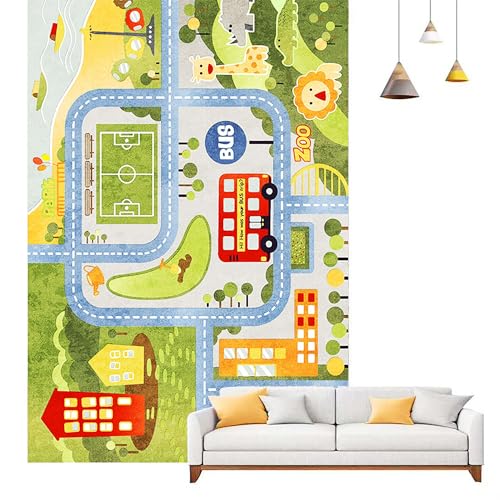 Beheizte Bodenmatte, elektrisches Heizkissen, elektrische Heizteppiche, Spielschlafmattenheizung, Fußwärmer unter dem Schreibtisch(B,100x200cm) von Asiwnshw