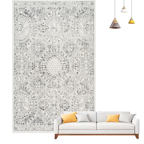 Elektrisch beheizte Fußmatten, Fußheizung, elektrischer Teppich, elektrische Heizkissen, beheizte Fußwärmermatte unter dem Schreibtisch für Büro und Zuhause(A,55x90cm) von Asiwnshw