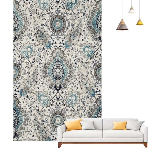 Elektrisch beheizte Fußmatten, Fußheizung, elektrischer Teppich, elektrische Heizkissen, beheizte Fußwärmermatte unter dem Schreibtisch für Büro und Zuhause(F,160x240cm) von Asiwnshw
