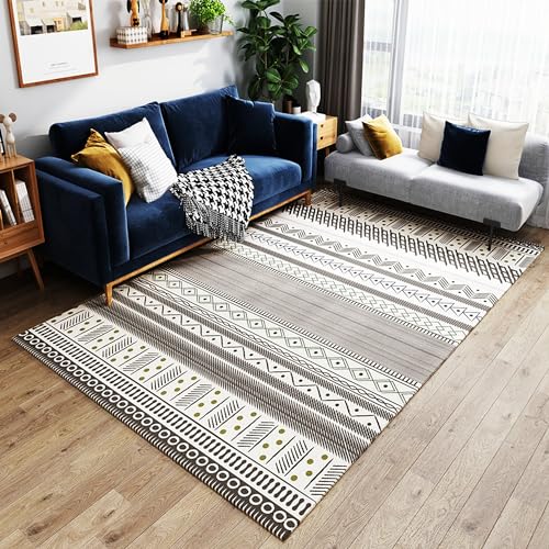 Heizbereichsteppich, Graphene, elektrisch beheizter Teppich, beheizte Bodenmatte, Bodenheizung, Fußwärmermatte mit Timer, elektrische Raumheizung für Wohnzimmer, Schlafzimmer(A,50x120cm) von Asiwnshw