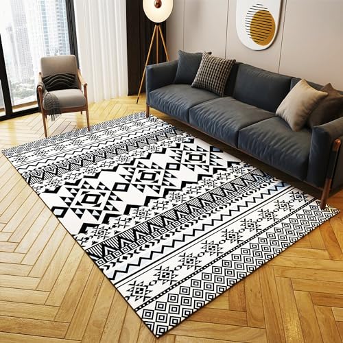 Heizbereichsteppich, Graphene, elektrisch beheizter Teppich, beheizte Bodenmatte, Bodenheizung, Fußwärmermatte mit Timer, elektrische Raumheizung für Wohnzimmer, Schlafzimmer(D,50x120cm) von Asiwnshw