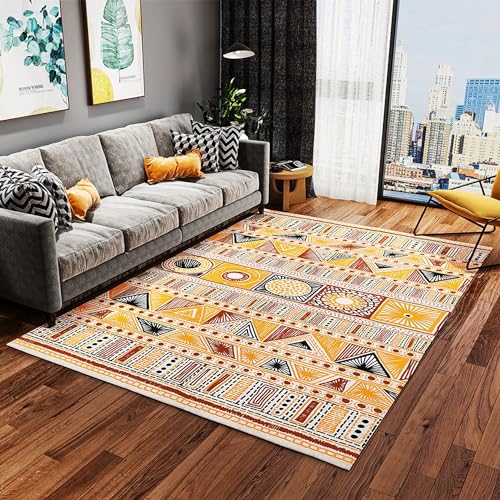 Heizbereichsteppich, Graphene, elektrisch beheizter Teppich, beheizte Bodenmatte, Bodenheizung, Fußwärmermatte mit Timer, elektrische Raumheizung für Wohnzimmer, Schlafzimmer(K,50x80cm) von Asiwnshw