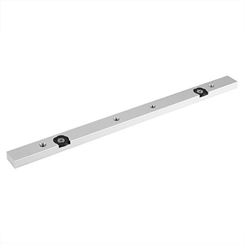 Asixx Gehrungsschiene, Holzbearbeitungswerkzeug Mitre Bar aus Aluminiumlegierung mit Verstellbarer Edelstahl-Läufer(300mm) von Asixx