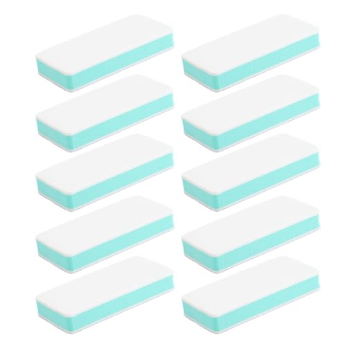 10er Pack Schleifschwamm, 1000 5000 Grit Ultrafeiner Schleifblock, waschbar und wiederverwendbar, zum Schleifen von Trockenbauwänden und Glätten von Fugenmassen von Asixxsix
