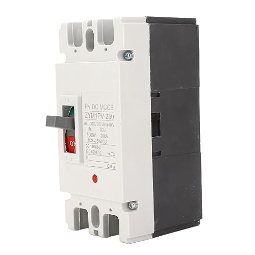 2 Poles DC Circuit Breaker, 200A 1000 V MCCB Solar Battery Switch Form Molded, Hochspannung 1000 -V -Batterie -Trennung, Geringer Größe mit Kurzschlussschutz 2 Poles DC Circuit Breaker, 200A 1000 V MCCB Solar Battery Switch Form Molded, Hochspannung 1000 -V -Batterie -Trennung, Geringer Größe mit Kurzschlussschutz von Asixxsix