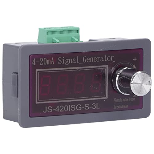 4-20mA Signalgenerator, Hochgenauer 4-20mA 0-10V Strom-Spannungs-Signalgenerator mit AMP und VOLT Dual-Signal-Strom-Spannungs-Analog-Simulator Zur Wertanpassung von SPS-Panel-LED-Tests 4-20mA Signalgenerator, Hochgenauer 4-20mA 0-10V Strom-Spannungs-Signalgenerator mit AMP und VOLT Dual-Signal-Strom-Spannungs-Analog-Simulator Zur Wertanpassung von SPS-Panel-LED-Tests von Asixxsix