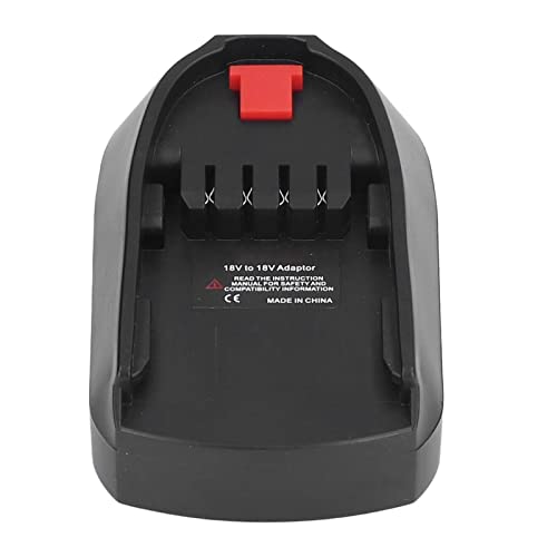 Akku-Adapter, Akku-Konverter für Bosch Typ B auf für Bosch Typ C, Kompatibel für Bosch BAT618 Li-Ionen-Akkus 18 V Elektrowerkzeug BOSB18C, Hochtemperaturbeständig Akku-Adapter, Akku-Konverter für Bosch Typ B auf für Bosch Typ C, Kompatibel für Bosch BAT618 Li-Ionen-Akkus 18 V Elektrowerkzeug BOSB18C, Hochtemperaturbeständig von Asixxsix