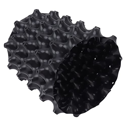 Asixxsix 10 Pcs Air Pruning Töpfe, Durable Thick Plastic Root Control Training Container Fast Root Grow Container Transplant Tool für Multiplikation Pflanzenwurzeln für Bonsai Blumen Frücht von Asixxsix