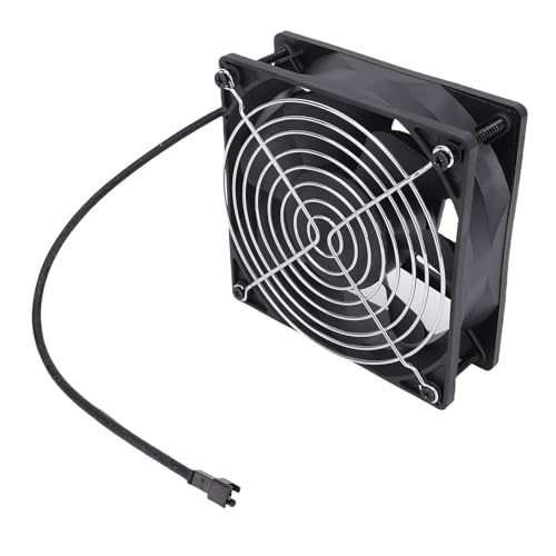 Asixxsix 12038 Präzisionskontrolllüfter Ersatz für for masterbuilt Gravity 560 800 1050 Serie Holzkohlegrill und Raucher, 120 X 120 Mm Raucherlüfter mit Abdeckungen und Schrauben von Asixxsix