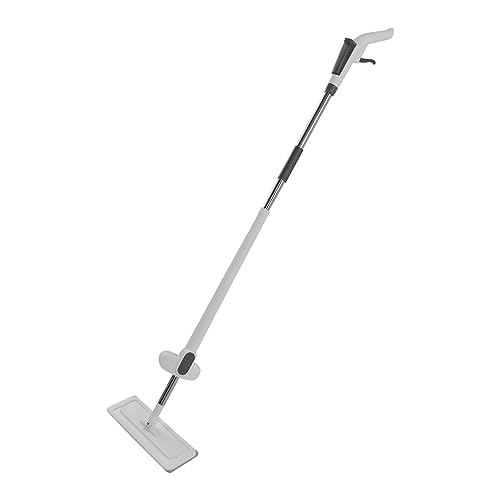 Asixxsix 2-in-1-Sprühmopp, Nass- und Trocken-Bodenwischer mit Milbenentfernungsfunktion und Wassersprühdesign, Freies Händewaschen, Haushaltsreinigungsgerät (36 cm großes Panel) von Asixxsix