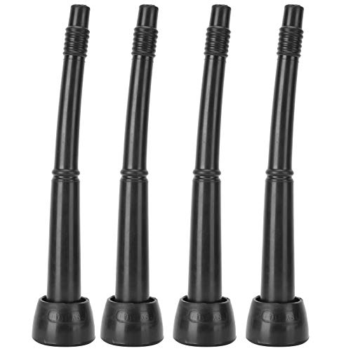 Asixxsix 4 Stück Melkeinlagen, Schwarze Weichgummi-Melkmaschineneinlagen, Milcheinlagen für Zitzzenbecherlagen für VieHZuchtindustrie, Kuhmelkmaschine, Einfaches-Installationsdihrhör von Asixxsix