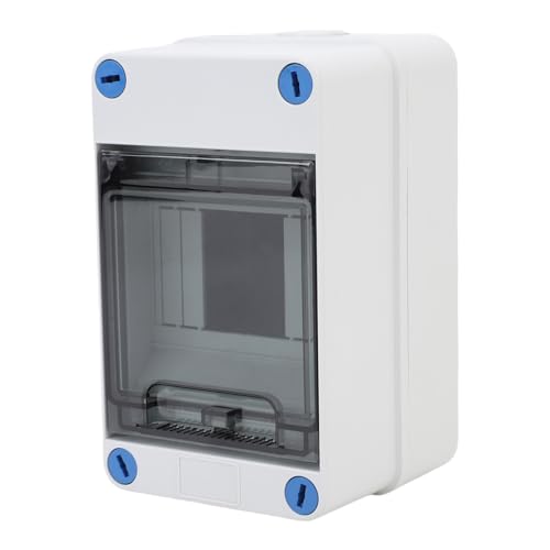 Asixxsix 4 -Wege -Verteilungsschutzbox, IP66 Wasserdichtes Leistungsverteilungsbox mit Klarer Abdeckung, DIN -Schienenschalterschalter, 6,7 X 4,2 X 3,9 Zoll Asixxsix 4 -Wege -Verteilungsschutzbox, IP66 Wasserdichtes Leistungsverteilungsbox mit Klarer Abdeckung, DIN -Schienenschalterschalter, 6,7 X 4,2 X 3,9 Zoll von Asixxsix