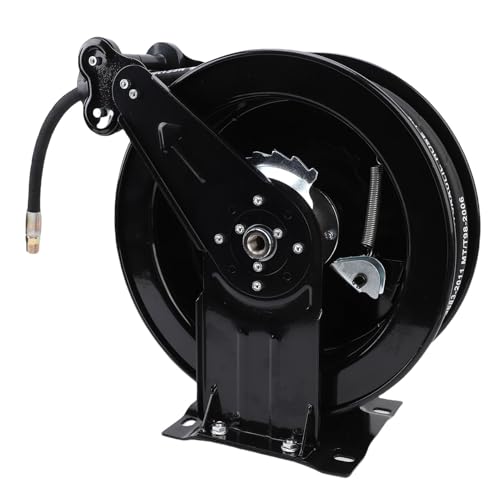 Asixxsix 4000PSI Hochdruckwasch-Schlauch Rolle, 32,81 Ft Hochleistungs-Kohlenstoffs Tahl Schlauch Rolle mit 8-stufiger Ratschen Verriegelung und 360 °-Drehgelenk für Power Washer Asixxsix 4000PSI Hochdruckwasch-Schlauch Rolle, 32,81 Ft Hochleistungs-Kohlenstoffs Tahl Schlauch Rolle mit 8-stufiger Ratschen Verriegelung und 360 °-Drehgelenk für Power Washer von Asixxsix