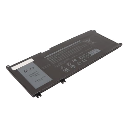 Asixxsix 56Wh 33YDH Laptop-Akku für Dell Inspiron 17 7000 7773 7778 7786 7779 2in1 15 7577 G3 15 3579 17 3779 G5 15 5587 G7 15 7588 von Asixxsix