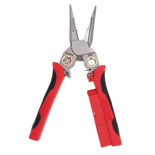 Asixxsix 8 in 1 Drahtstripper mit Spannungstester, Mehrzweck -Elektrodrahtabstrippzange Zum Schneiden von Ziehen Crimp, Elektrikerreparaturwerkzeug mit Batterieantrieb Asixxsix 8 in 1 Drahtstripper mit Spannungstester, Mehrzweck -Elektrodrahtabstrippzange Zum Schneiden von Ziehen Crimp, Elektrikerreparaturwerkzeug mit Batterieantrieb von Asixxsix