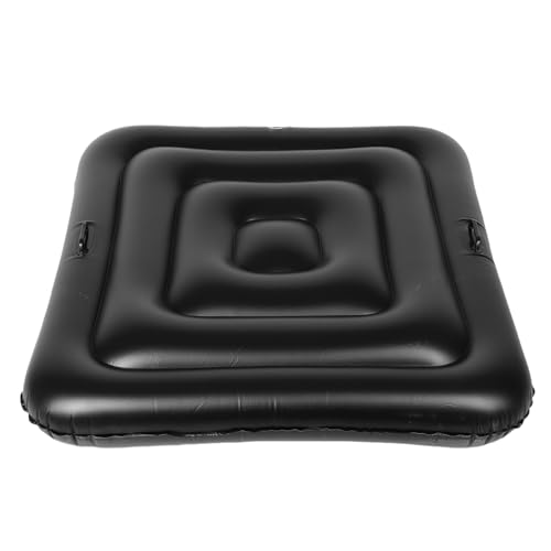 Asixxsix Aufblasbare whirlpools -Abdeckung, wasserdichte Winddichte Isolierung PVC -Energieeinsparung Deckel für Quadratische whirlpools, Faltbares Design für Aufblasbare Whirlpools (Mit Griff) von Asixxsix