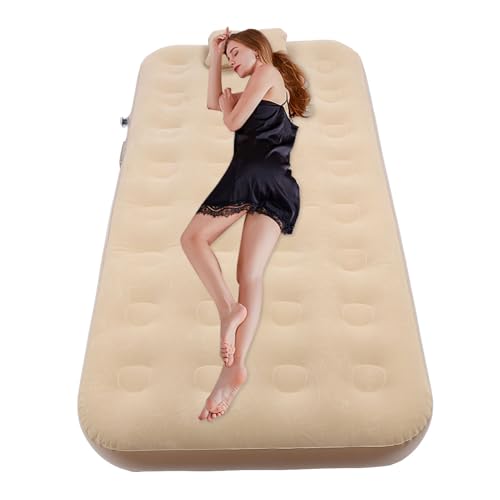Asixxsix Camping Aufblasbare Matratze, Selbstblende Luftmatratze, die in Pumpe Blowt Matratze Aufblasbare Schlafmatte Luftig, 190 cm Luftmatratze, PVC -Verblasbare Schlafmatte Asixxsix Camping Aufblasbare Matratze, Selbstblende Luftmatratze, die in Pumpe Blowt Matratze Aufblasbare Schlafmatte Luftig, 190 cm Luftmatratze, PVC -Verblasbare Schlafmatte von Asixxsix
