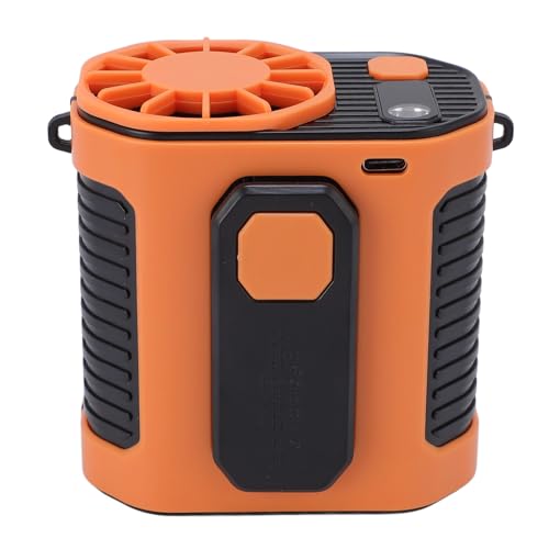 Asixxsix Clip Belt Fan, kompakter, leichter Hüftventilator mit 1000mAh USB-Ladung, einstellbare Geschwindigkeiten, tragbarer Ventilator für Camping und Reisen Asixxsix Clip Belt Fan, kompakter, leichter Hüftventilator mit 1000mAh USB-Ladung, einstellbare Geschwindigkeiten, tragbarer Ventilator für Camping und Reisen von Asixxsix