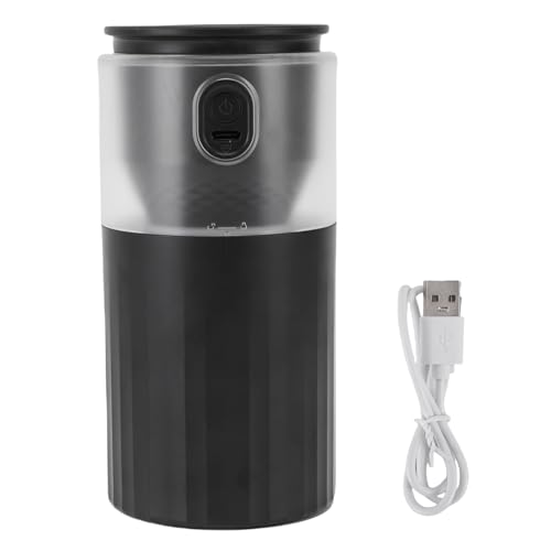 Asixxsix Desktop Luftbefeuchter, ABS Quiet Cool Mist Luftbefeuchter mit verstellbarer Helligkeit LED-Licht, 2 Sprühmodi Aufladbarer tragbarer kleiner Luftbefeuchter für Startseite Büro von Asixxsix