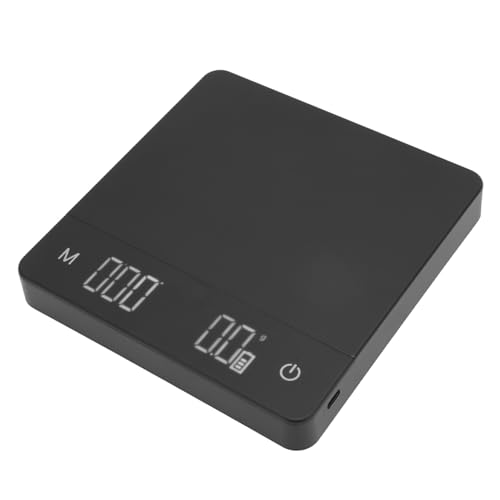 Asixxsix Digitale Kaffeewaage MIT Timer, 0,1 G Hochpräzen Mini-Kaffeewaage Zum übergießen von Espresso MIT Automatischer Tara, Anti-Rutsch-Matte, Gewitterafladbare Küchen-Lebensmittelwaage (5 kg/0,1 Asixxsix Digitale Kaffeewaage MIT Timer, 0,1 G Hochpräzen Mini-Kaffeewaage Zum übergießen von Espresso MIT Automatischer Tara, Anti-Rutsch-Matte, Gewitterafladbare Küchen-Lebensmittelwaage (5 kg/0,1 von Asixxsix
