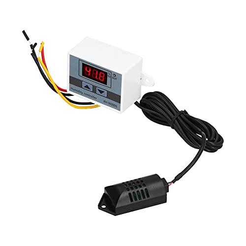 Asixxsix Digitales Feuchtigiteuplermodul, LED-Hygrometer-Sensor-STEUERSCHAGER, 240 W LESTLEISTUNG, 0%-99% Relativer Luftfeuchtzeit, XH-W3005, für Pilzgewächshäuser Asixxsix Digitales Feuchtigiteuplermodul, LED-Hygrometer-Sensor-STEUERSCHAGER, 240 W LESTLEISTUNG, 0%-99% Relativer Luftfeuchtzeit, XH-W3005, für Pilzgewächshäuser von Asixxsix
