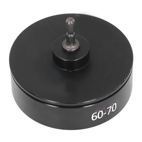 Asixxsix Elektrischer Kappenmaschinenkopf, Handheld-Flasche Capper für 60-70 Mm Kappen mit Metallkautschukkonstruktion, Kompatibel mit Elektrobohrern Luftbohrer von Asixxsix
