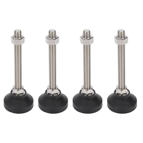 Asixxsix Füße mit Möbeln, 4pcs D50xm12x100mmmm Nicht Verstellbare Füße Leveler, Gummi Rundes Basis Möbelbein für Tisch, Regale, Workbench, Schrank Asixxsix Füße mit Möbeln, 4pcs D50xm12x100mmmm Nicht Verstellbare Füße Leveler, Gummi Rundes Basis Möbelbein für Tisch, Regale, Workbench, Schrank von Asixxsix