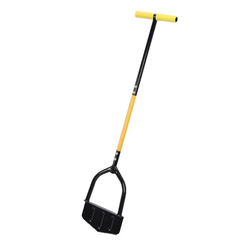 Asixxsix Halbmond-Rasenkantenstecher, 38-Zoll-Edelstahl-Multifunktions-Sägezahn-Kantenschneider Ergonomischer Design-Rasenkantenstecher mit T-Grip-Griff für Landschaftsbau, Gehweg, Hof Asixxsix Halbmond-Rasenkantenstecher, 38-Zoll-Edelstahl-Multifunktions-Sägezahn-Kantenschneider Ergonomischer Design-Rasenkantenstecher mit T-Grip-Griff für Landschaftsbau, Gehweg, Hof von Asixxsix