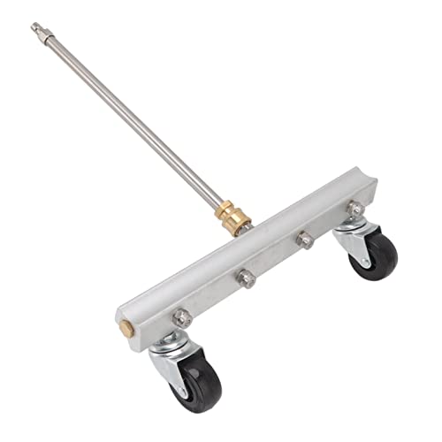 Asixxsix Hochdruckreiniger Unterwagenreiniger, professioneller Wasserbesen unter der Autowaschanlage mit 4 Düsen und Verlängerungsstab Power Washer-Aufsatz für Oberflächenreiniger Asixxsix Hochdruckreiniger Unterwagenreiniger, professioneller Wasserbesen unter der Autowaschanlage mit 4 Düsen und Verlängerungsstab Power Washer-Aufsatz für Oberflächenreiniger von Asixxsix
