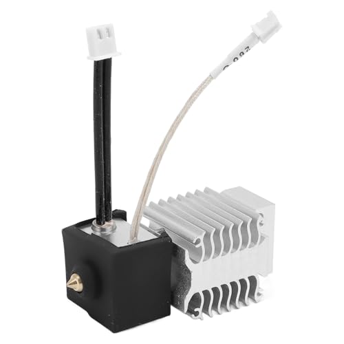 Asixxsix Hotend -Kit für Ender 3 V3 SE 3D -Drucker, Ender 3 V3 SE Extruder Hotend Heizungs Block Set Zusammengebautes Druckkopf -Kit Bimetal -Throat -Röhrchen, 3D -Druckerzubehör Ersatz von Asixxsix