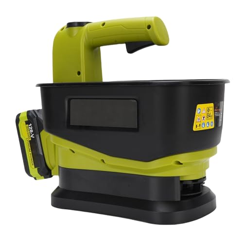 Asixxsix Kabelloser Saatgutverteiler, Handheld Battery Operated Dünger mit 4,0AH -Batterie 6 -Geschwindigkeitspegel Verstellbarer Leichter Elektrischer Rundfunkverteiler für Yard Asixxsix Kabelloser Saatgutverteiler, Handheld Battery Operated Dünger mit 4,0AH -Batterie 6 -Geschwindigkeitspegel Verstellbarer Leichter Elektrischer Rundfunkverteiler für Yard von Asixxsix