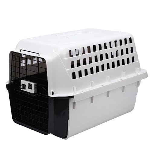 Asixxsix Katzen-Reise Kiste aus Kunststoff mit Griff, Haustier-Träger mit Großem Raum für den Besuch eines Autoteils Im Freien, Ausziehen Design-Lüftungs-Haustier-Reisekiste, Asixxsix Katzen-Reise Kiste aus Kunststoff mit Griff, Haustier-Träger mit Großem Raum für den Besuch eines Autoteils Im Freien, Ausziehen Design-Lüftungs-Haustier-Reisekiste, von Asixxsix