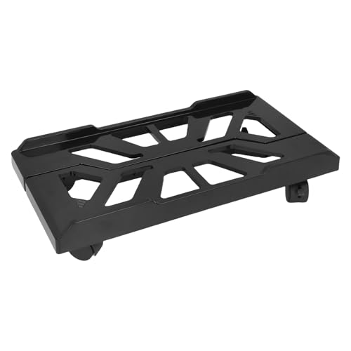 Asixxsix Mobiler CPU -Ständer, Einstellbarer Computerturmständer mit 4 Caster Rädern, Unter Dem Schreibtisch CPU Halter PC Floor Cart Computer Riser für Spieler und Schüler von Asixxsix