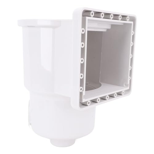 Asixxsix Oberirdisch Pool-Skimmer, ABS Standard-Wand-Skimmer mit Großem Trümmer Korb für 6-Zoll-Pool-Wandöffnungen, Pool-Skimmer-Zubehör-Kit Ersatz für SP1091LX Asixxsix Oberirdisch Pool-Skimmer, ABS Standard-Wand-Skimmer mit Großem Trümmer Korb für 6-Zoll-Pool-Wandöffnungen, Pool-Skimmer-Zubehör-Kit Ersatz für SP1091LX von Asixxsix