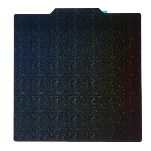 Asixxsix PEY STAR MUSTER UND SCHALTIGES PEO -Diamanttextur -Druckbett, 290 X 290 Mm Flexibler Druckbauplatte, 3D -Druckerbettplattformen für Ender 6 Drucker von Asixxsix