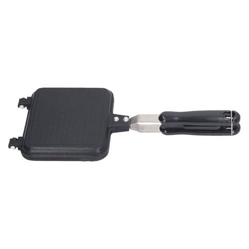 Asixxsix Sandwichmaker, Stab-Herdpfanne aus Aluminiumlegierung MIT Griff, Doppelseeitige Panini-FLIP-Pfanne Zumgrillen MIT Antihaftbeschichtung, Hot-Maker für Gasherde, Camping, Camping, Asixxsix Sandwichmaker, Stab-Herdpfanne aus Aluminiumlegierung MIT Griff, Doppelseeitige Panini-FLIP-Pfanne Zumgrillen MIT Antihaftbeschichtung, Hot-Maker für Gasherde, Camping, Camping, von Asixxsix