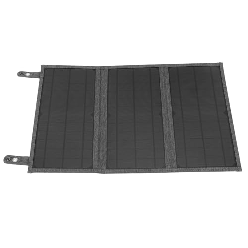 Asixxsix Solarladegerät, 30 W, 18 V, Leiestungsstarkes Monokristallines Solarpanel-Ladegerät, USB/Typ C/5521 DC-Ausgang, Kompaktes Faltbares Solarpanel-Set für Handys, Tabletten, Kraftbänker (GRAY) Asixxsix Solarladegerät, 30 W, 18 V, Leiestungsstarkes Monokristallines Solarpanel-Ladegerät, USB/Typ C/5521 DC-Ausgang, Kompaktes Faltbares Solarpanel-Set für Handys, Tabletten, Kraftbänker (GRAY) von Asixxsix