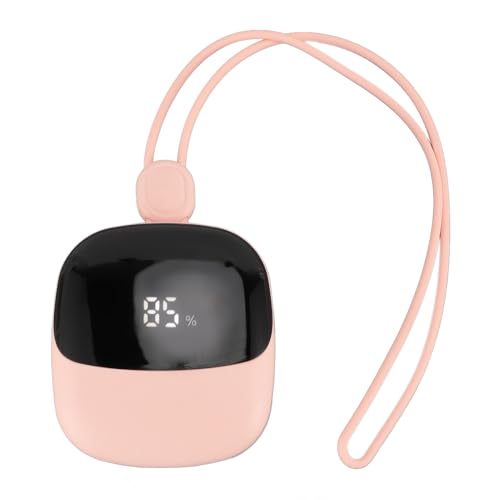 Asixxsix Tragbarer Nackenventilator, USB wiederaufladbarer hängender Nackenventilator mit 3 Geschwindigkeiten, tragbarer persönlicher Ventilator, Mini-Handventilator für Zuhause und von Asixxsix