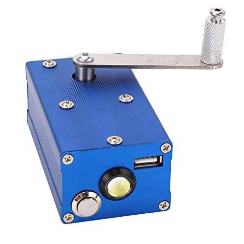 Asixxsix Tragbares Kraftwerk, Aluminiumlegierung Kleiner 3 -Phase -Bürbei -DC -Motorgenerator, Notfall -USB -Ladeversorgung Energiespeicher Generator, Außenbackup Asixxsix Tragbares Kraftwerk, Aluminiumlegierung Kleiner 3 -Phase -Bürbei -DC -Motorgenerator, Notfall -USB -Ladeversorgung Energiespeicher Generator, Außenbackup von Asixxsix