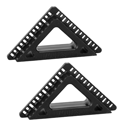 Asixxsix Tür- und Fenstergehäuse Enthüllen Werkzeug, 3/16in 1/4in -Markierungen Offset Lurer Lineal Trim Enthülle Werkzeug, Trimmformabstandshalter Enthüllen, von Asixxsix