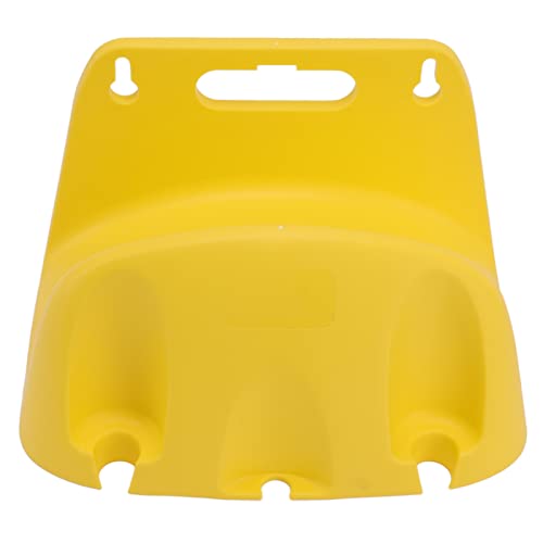 Asixxsix Wasserrohrtrommelhalterung, ABS-WANDCHLAUCHAUFHANGER, STARKE Tragfähigkeit, Einfache-Installation, für Gartenbewässerung, Autowäsche, Reinigung (YELLOW) von Asixxsix